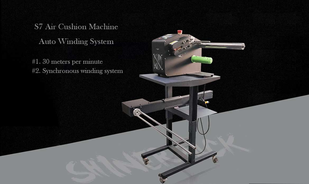 Auto winding system with S7 air cushion machine