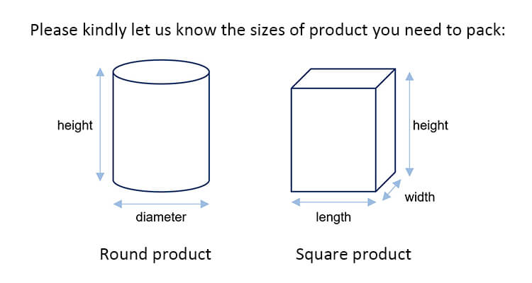 product size